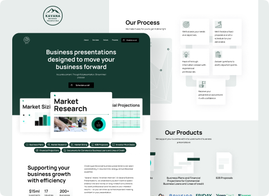 Business Presentations Website